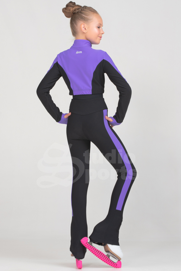 Термо комплект "Экстрим" (кофта+брюки+боди) фиолетовый