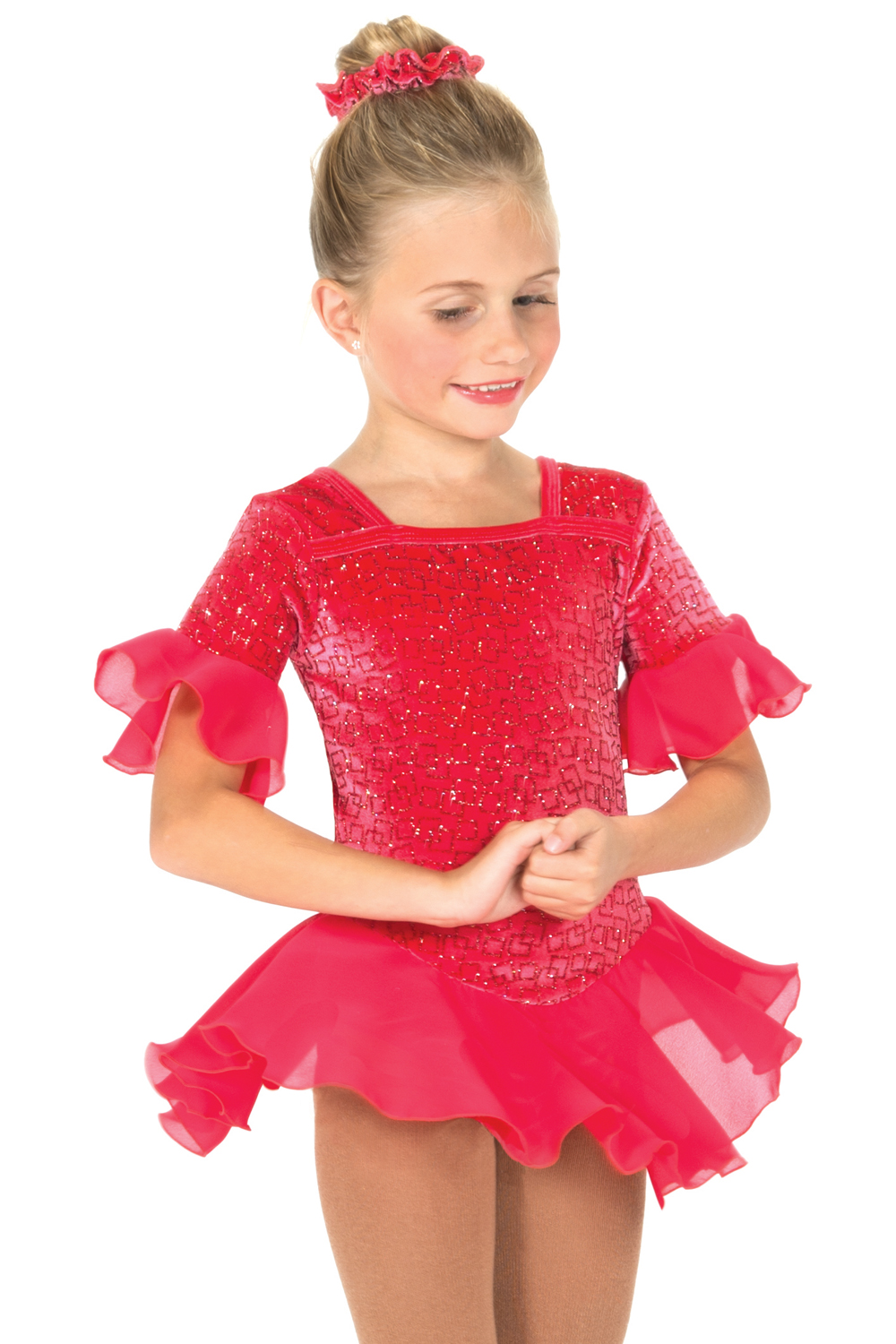 011 Rubik’s Cube Dress - Watermelon