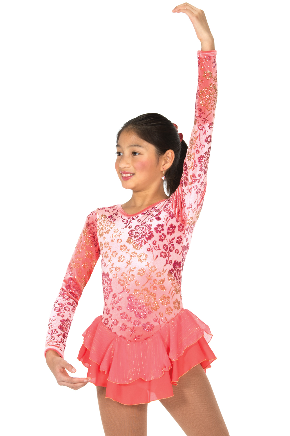 012 Florette Dress - Coral