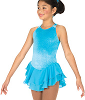 010 Ice Shimmer Dress - Sky Blue